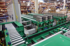 Large electrical breaker assembl with Itoh rollers and shuttel car